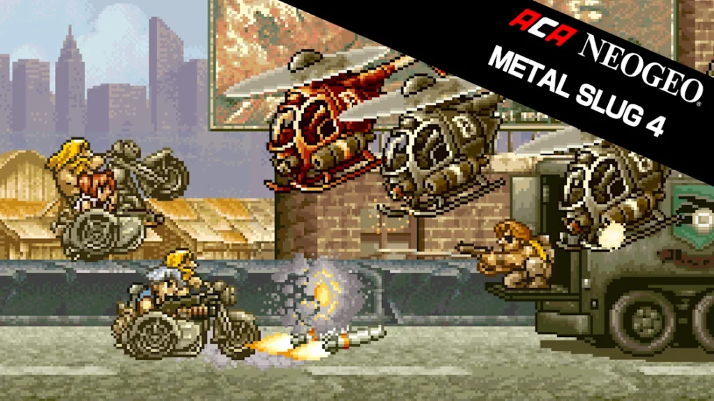 ACA NeoGeo Metal Slug 4 Switch ROM Download