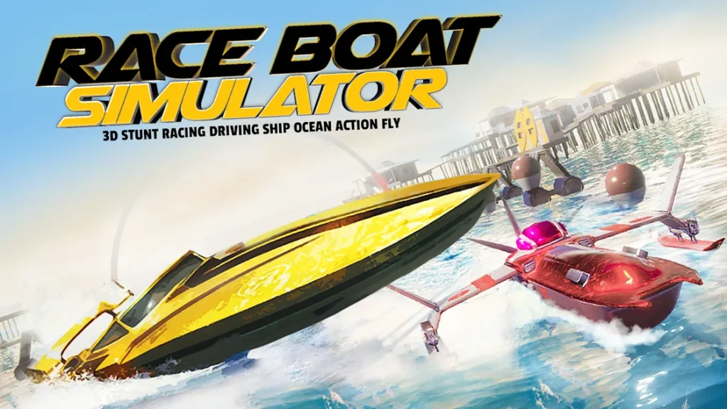 Race Boat Simulator – 3D Stunt Racing Driving Ship in Ocean Switch ROM Download