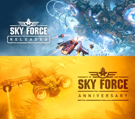 Sky Force Reloaded + Anniversary Switch ROM Download