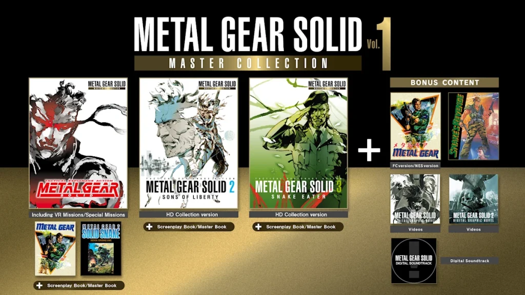 Metal Gear Solid – Master Collection Vol.1 Switch NSP ROM Download